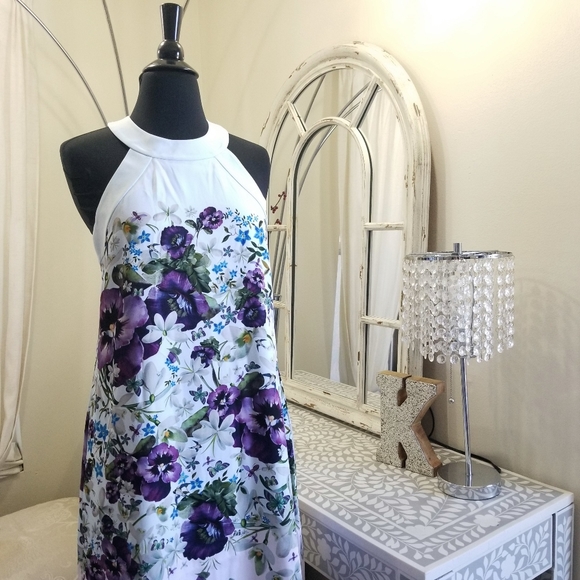🔥LAST 1🔥NWT TED BAKER FLORAL MAXI DRESS - Picture 4 of 9